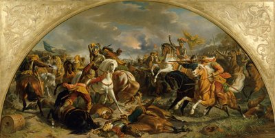 انتصار الجيش النمساوي على السويديين في نوردلينجن عام 1634 بواسطة كارل فون بلاس