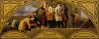 استسلام بلغراد عام 1789 بواسطة كارل فون بلاس