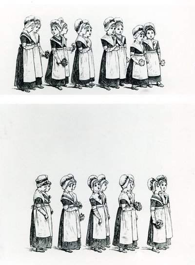 أطفال الخير ، حوالي 1880 (نقش) بواسطة كيت غريناواي
