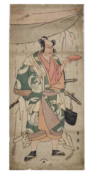 ممثل في الشخصية ، 1762-1800 (قالب خشبي على ورق) بواسطة كاتسوكاوا شوني