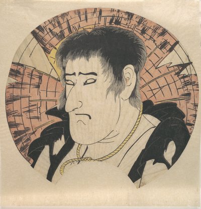 رئيس ممثل لم يتم التعرف عليه باعتباره مواطنًا في Rags ، كاليفورنيا. 1793. بواسطة كاتسوكاوا شوني