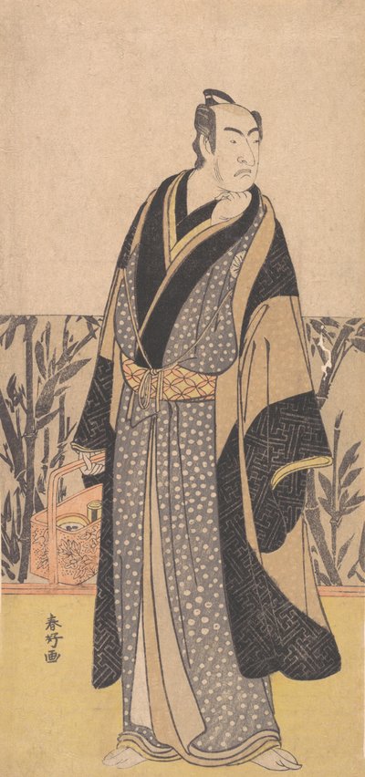 الممثل ماتسوموتو كوشيرو الأول 1674-1730 في دور مجهول ، أواخر القرن الثامن عشر. بواسطة كاتسوكاوا شونكو