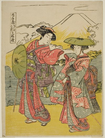 الفصل الثامن: رحلة الزفاف من مسرحية Chushingura (Treasury of Loyal Retainers) بواسطة كاتسوكاوا شونشو