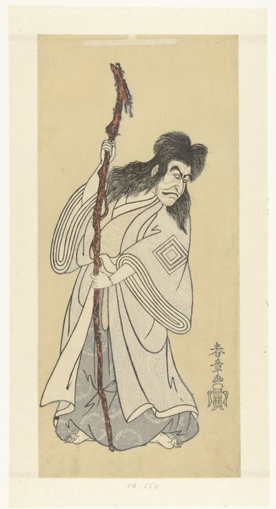 الممثل Ichikawa Danjuro IV في دور van de geest Ki no Natora بواسطة كاتسوكاوا شونشو