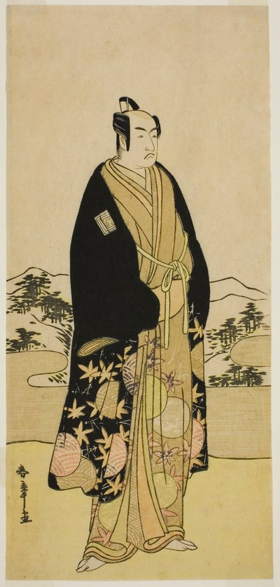 الممثل Ichikawa Monnosuke II في دور مجهول بواسطة كاتسوكاوا شونشو