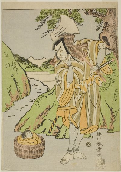 الممثل ماتسوموتو كوشيرو الثاني في دور Osada no Taro Kagemune متنكراً في هيئة الحطاب Gankutsu no Gorozo ، في الفصل الرابع (؟) من مسرحية Nue no Mori Ichiyo no Mato (غابة وحش نو: هدف الشهر الحادي عشر) ، تم أداؤه في مسرح ناكامورا جيئة وذهاباً بواسطة كاتسوكاوا شونشو