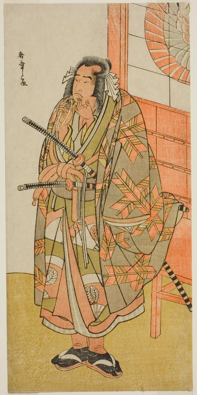 الممثل Onoe Matsusuke I في دور غير معروف بواسطة كاتسوكاوا شونشو
