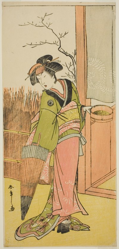 الممثل Segawa Kikunojo III في دور غير معروف بواسطة كاتسوكاوا شونشو