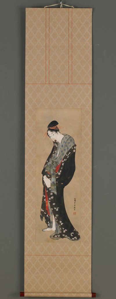 المحظية ، فترة إيدو ، كاليفورنيا. 1796-1798. بواسطة كاتسوشيكا هوكوساي