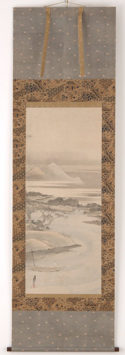 منظر طبيعي للنهر ، 1760-1849. بواسطة كاتسوشيكا هوكوساي