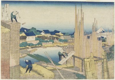 Tatekawa في هونجو ، 1831-1834 بواسطة كاتسوشيكا هوكوساي