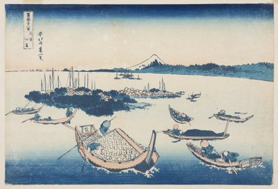 Tsukuda-jima [in Edo] في مقاطعة موساشي (Buy؟ Tsukuda-jima) (طباعة بالألوان الخشبية) بواسطة كاتسوشيكا هوكوساي