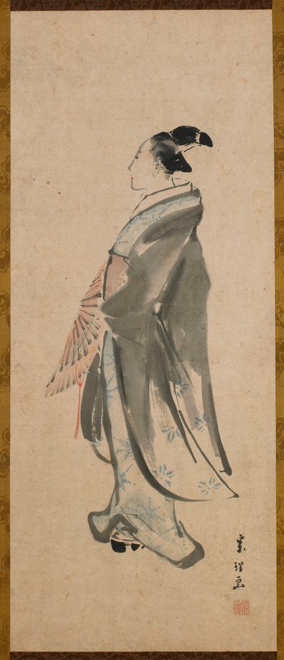الشاب ، فترة إيدو ، كاليفورنيا. 1795-1798. بواسطة كاتسوشيكا هوكوساي