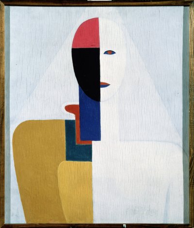 Torso de femme (جذع المرأة). لوحة لكاسيمير سيفرينوفيتش ماليفيتش (ماليفيتش ، ماليفيتش) (1878-1935) ، زيت على خشب. الفن الروسي ، القرن العشرين ، طليعي ، تفوق ، بنائية. متحف الدولة الروسية ، سانت بطرسبرغ. بواسطة كازيمير سيفرينوفيتش ماليفيتش