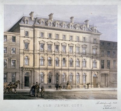 رقم 8 يهود قديمون ، مدينة لندن ، c1865. بواسطة كيل إخوان