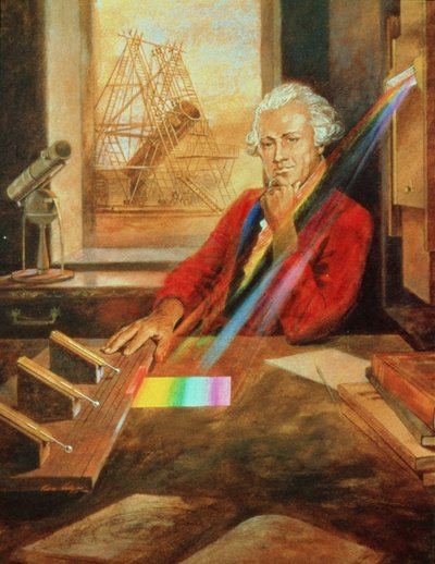 السير ويليام هيرشل (1738-1822) بواسطة Ken Hodges