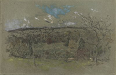 تلال المناظر الطبيعية بألوان الخريف بواسطة كير كزافييه روسيل