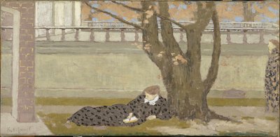 الشرفة ، حوالي 1892. بواسطة كير كزافييه روسيل