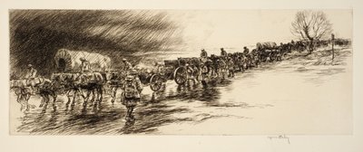 قطار المدفعية بواسطة كير إيبي