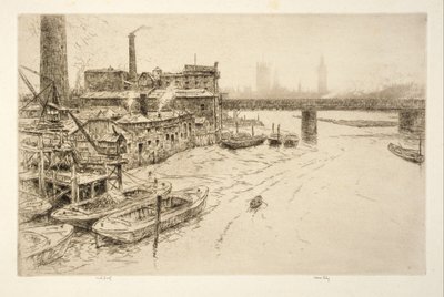 جسر هانجرفورد، لندن بواسطة كير إيبي