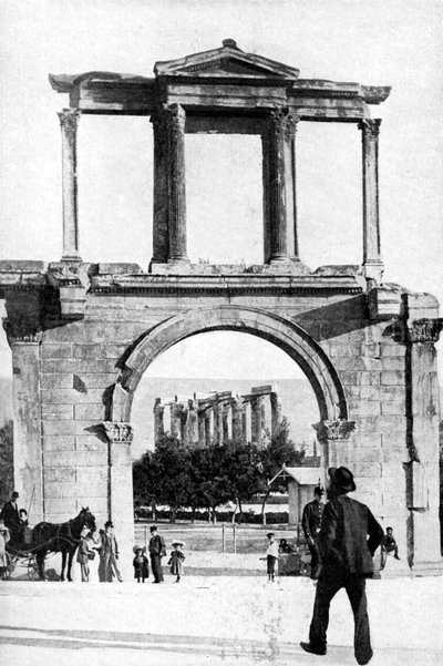 معبد زيوس ، أولمبيا ، اليونان ، 1922. بواسطة شركة كيستون فيو