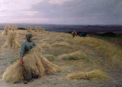 The Harvesters ، Svinklov-Viildemosen ، Jutland بواسطة كنود لارسن