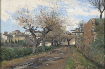 شارع في فريجو ، 1878 بواسطة كنوت أكسل ليندمان
