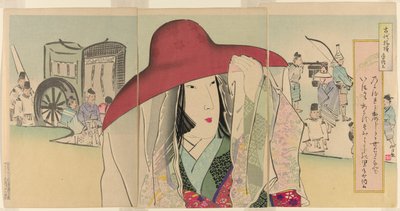 Sei Shonagon ، من سلسلة الأنماط القديمة (Kodai moyo) بواسطة كوباياشي كيوتشيكا