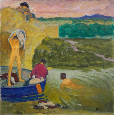 السباحون ، ج. 1911. بواسطة كلومان موسر