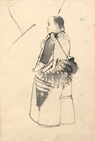 راقصة في زي الصيادين. بواسطة كونو بيري