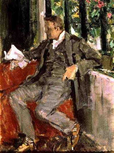صورة لفيودور إيفانوفيتش شاليابين (1873-1938) بواسطة كونستانتين ألكسيفيتش كوروفين