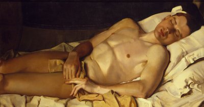 فتى عاري بوريس سنيشكوفسكي ، 1937 بواسطة Konstantin Andreevic Somov