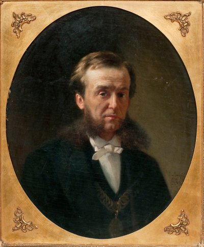 صورة الكونت Pyotr Aleksandrovich Valuev 1815-1890 ، 1872 بواسطة كونستانتين إيجوروفيتش ماكوفسكي