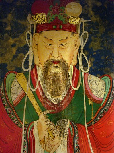 التفاصيل ، صورة للملك العاشر (Yeonsangun بواسطة المدرسة الكورية