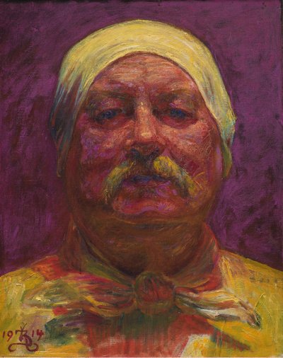 صورة ذاتية بواسطة مصباح المصباح بواسطة Kristian Zahrtmann