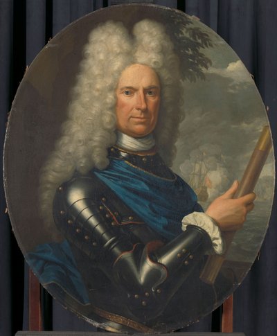 صورة للأميرال الخلفي أرنت فان بورين بواسطة Krzyztof (1659 1729) Lubieniecki