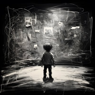 صورة رسمها طفل عمره 3 سنوات 2 بواسطة Kurt Heppke