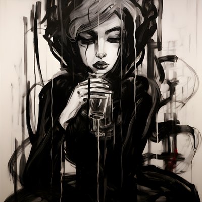 رسم تعبيري 3 بواسطة كيرت هيبك