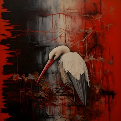 المرأة واللقلق 2 بواسطة Kurt Heppke