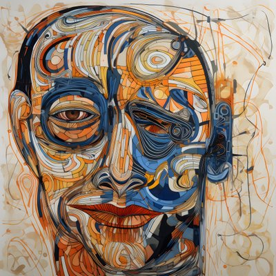 وجه حلزوني للعيون وطائر للأنف ... 3 بواسطة Kurt Heppke