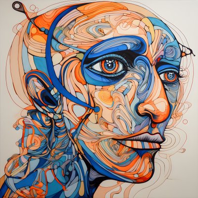 وجه حلزوني للعيون وطائر للأنف ... 4 بواسطة Kurt Heppke