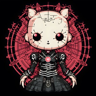 تصميم قميص Hello Kitty als Pinhead 3 بواسطة كيرت هيبك