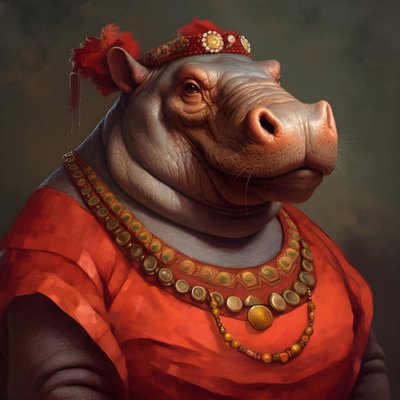 صورة لأنثى فرس النهر الجمهورية القديمة 2 بواسطة Kurt Heppke