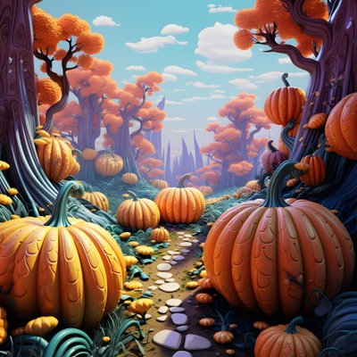 القرع الملونة في 3D 2 بواسطة Kurt Heppke