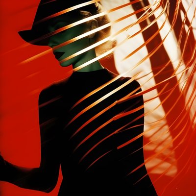 منحنيات أنثوية ، تصوير سريالي ، تجريدي 2 بواسطة كيرت هيبك