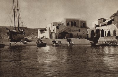إيطاليا: S Angelo ، Ischia (صورة b / w) بواسطة كيرت هيلشر