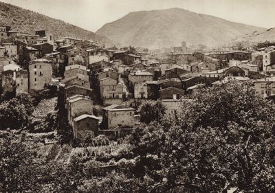إيطاليا: سكانو ، أبروتسي (صورة بالأبيض والأسود) بواسطة كيرت هيلشر
