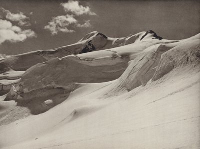 Wildspitze من الغرب (صورة b / w) بواسطة كيرت هيلشر