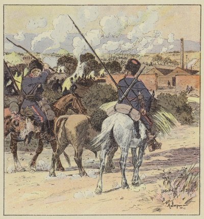 Bivouac من القوزاق الجنرال Rennenkampf بواسطة لام Malespine