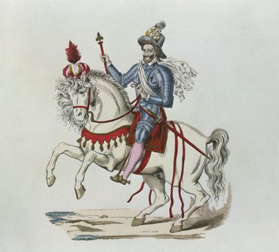 صورة الفروسية لهنري الرابع عام 1596 بواسطة لاكوست جيون